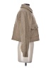 Zara Tweed Tan Coat Size XS - photo 4