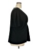 Mossimo Black Short Sleeve Top Size 24W - photo 4