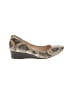 Cole Haan Animal Print Tan Wedges Size 7 - photo 1