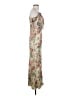 ASOS 100% Polyester Floral Tan Cocktail Dress Size 0 - photo 4