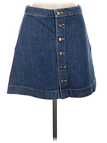 American Apparel Denim Skirt (view 1)
