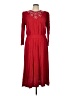 Karin Stevens 100% Rayon Red Cocktail Dress Size 16 - photo 1