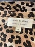 Cloth & Stone 100% Rayon Animal Print Brown Long Sleeve Blouse Size M - photo 7