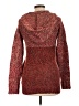 Volcom Tweed Red Cardigan Size 10 - photo 2