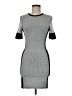 Topshop Houndstooth Gray Cocktail Dress Size 6 - photo 1