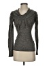 BCX 100% Acrylic Gray Brown Long Sleeve Top Size S - photo 1