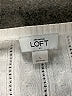 Ann Taylor LOFT Outlet 100% Cotton Ivory Pullover Sweater Size L - photo 7
