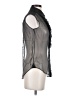 Louis Vuitton Black Sheer Blouse Size S - photo 4