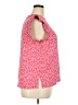 DR2 100% Polyester Pink Short Sleeve Blouse Size XXL - photo 4