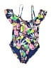 La Blanca Tropical Blue One Piece Swimsuit Size 18 - photo 1