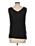 Banana Republic 100% Polyester Black Tank Top Size Lg Petite - photo 2