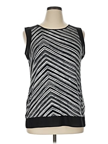 Calvin Klein Sleeveless Blouse (view 1)