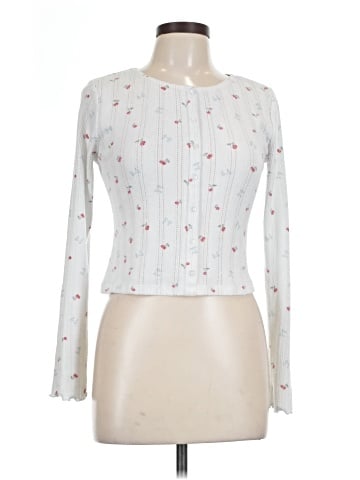 Pink Rose Cardigan (view 1)