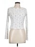 Pink Rose White Cardigan Size L - photo 1