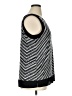 Calvin Klein Silver Sleeveless Blouse Size XL - photo 4