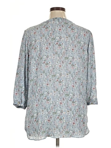 Rose + Olive 3/4 Sleeve Blouse (view 2)