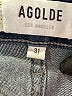 AGOLDE Hearts Blue Jeans Size 31 waist - photo 8