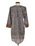 Glam Animal Print Brown Casual Dress Size S - photo 2