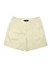 Talbots Solid Tan Ivory Khaki Shorts Size 4 Petite - photo 1