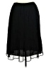 Blair 100% Polyester Solid Black Formal Skirt Size XL - photo 2
