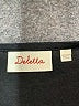 Deletta Black 3/4 Sleeve Top Size L - photo 7