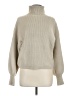 Lumiere Solid Tan Turtleneck Sweater Size M - photo 1