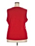 Notations Red Sleeveless Top Size 3X - photo 2