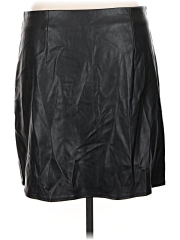 Old Navy Faux Leather Skirt (view 2)