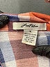 Love Potion 100% Polyester Plaid Orange 3/4 Sleeve Blouse Size XL - photo 7