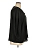 M Magaschoni 100% Polyester Black Long Sleeve Blouse Size 1X - photo 4