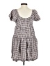 Old Navy Plaid Gray Casual Dress Size XS - photo 2