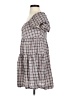Old Navy Plaid Gray Casual Dress Size XS - photo 5