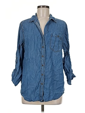 grand & greene 3/4 Sleeve Button-Down Shirt (view 1)