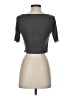 Topshop Gray 3/4 Sleeve T-Shirt Size 4 - photo 2