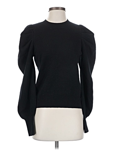 Aqua Cashmere Pullover Sweater (view 1)