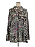 Love U Dear Floral Black Long Sleeve Blouse Size 3X - photo 1
