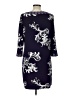 Apt. 9 Paisley Blue Casual Dress Size L (petite) - photo 2