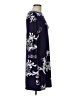 Apt. 9 Paisley Blue Casual Dress Size L (petite) - photo 4