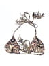 H&M Paisley Gold Swimsuit Top Size 6 - photo 1