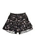SimpleFun 100% Polyester Floral Black Skort Size M - photo 1