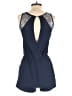 Doe & Rae 100% Nylon Solid Blue Romper Size XS - photo 2