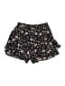 SimpleFun 100% Polyester Floral Black Skort Size M - photo 2