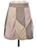 Andree by UNIT 100% Polyester Color Block Tan Casual Skirt Size S - photo 1