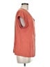 Jessica Simpson Orange Short Sleeve Top Size M - photo 4