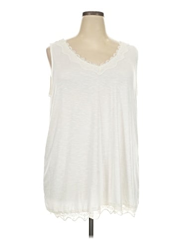 Lane Bryant Sleeveless T-Shirt (view 1)