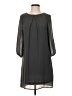 H&M 100% Polyester Solid Gray Casual Dress Size 2 - photo 1