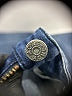 Acne Solid Blue Jeans Size 28 waist - photo 7