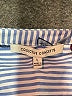 Collective Concepts 100% Polyester Stars Blue 3/4 Sleeve Blouse Size L - photo 7