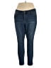 Ellen Tracy Solid Blue Jeans Size 18 - photo 1
