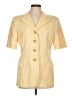 Oleg Cassini 100% Acetate Yellow Blazer Size 12 - photo 1